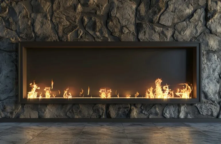 Fireplace Refacing — Stone & Brick Veneer